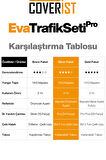 Eva Trafik Seti Plus - 1 KG Yangın Tüpü - 2 Yıllık - Kırmızı - Silver Paket
