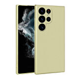 Gpack Samsung Galaxy S23 Ultra Kılıf Premier Silikon  Full Kapatan Fiber Nano