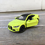 Welly Bmw M4 1/36 Ölçek Diecast Metal Araba Model Araba Oyunca Araba 12 Cm