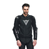 Dainese Super Speed 4 Black Matt Charcoal Gray Deri Mont
