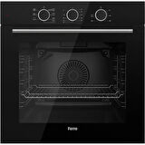 Ferre FryArt QXE62CS-SS205-D086 Turbo Ankastre Set - Siyah