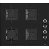 Ferre FryArt QXE62CS-SS205-D086 Turbo Ankastre Set - Siyah