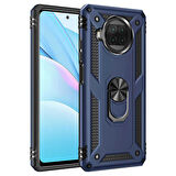 Smcase Xiaomi Mi10T Lite Kılıf Vega Yüzüklü Tank Silikon 
