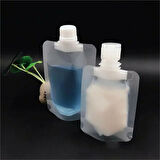 Taşınabilir Sıvı Seyahat Kiti Pratik Sıvı Seyahat Torbası 3 Adet 100 ml