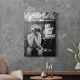 Decovetro Cam Tablo Cyberpunk Neon