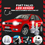 Fiat Palio 2004-2012 Kısa Far Uyumlu Şimşek Etkili Led Xenon Performance Series H7