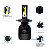 Ford Connect 2002-2013 Uzun - Kısa Far Uyumlu Şimşek Etkili Led Xenon Light Series H4
