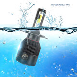 Ford Connect 2002-2013 Uzun - Kısa Far Uyumlu Şimşek Etkili Led Xenon Light Series H4