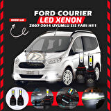 Ford Courier 2007-2014 Sis Farı Uyumlu Şimşek Etkili Led Xenon Light Series H11