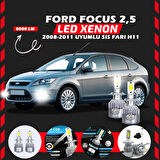 Ford Focus 2.5 2008-2011 Sis Farı Uyumlu Şimşek Etkili Led Xenon Performance Series H11