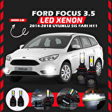 Ford Focus 3.5 2014-2018 Sis Farı Uyumlu Şimşek Etkili Led Xenon Light Series H11