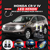 Honda CR-V 2012-2017 Kısa Far Uyumlu Şimşek Etkili Led Xenon Pro Series H11