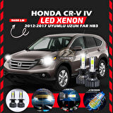 Honda CR-V 2012-2017 Uzun Far Uyumlu Şimşek Etkili Led Xenon Pro Series HB3