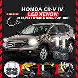 Honda CR-V 2012-2017 Uzun Far Uyumlu Şimşek Etkili Led Xenon Premium Series HB3