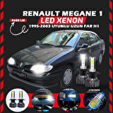 Renault Megane 1 1995-2003 Uzun Far Uyumlu Şimşek Etkili Led Xenon Pro Series H1