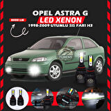 Opel Astra G 1998-2009 Sis Farı Uyumlu Şimşek Etkili Led Xenon Light Series H3