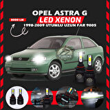 Opel Astra G 1998-2009 Uzun Far Uyumlu Şimşek Etkili Led Xenon Light Series H9005