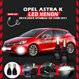 Opel Astra K 2015-2023 Sis Farı Uyumlu Şimşek Etkili Led Xenon Light Series H11
