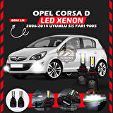 Opel Corsa D 2006-2014 Sis Farı Uyumlu Şimşek Etkili Led Xenon Light Series H9005