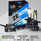 Peugeot 106 1993-2002 Uzun-Kısa Far Uyumlu Şimşek Etkili Led Xenon Pro Series H4
