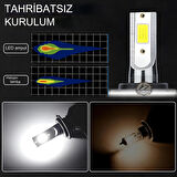 ZERON Pro Series H7 Led Xenon Şimşek Etkili Led Xenon Led Ampul
