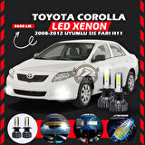 Toyota Corolla 2008-2012 Sis FarI Uyumlu Şimşek Etkili Led Xenon Pro Series H11