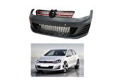 VW GOLF 7 Uyumlu GTI Ön Tampon Ve Panjur Seti 2013-2017