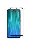 Xiaomi Redmi Note 8 Pro Kırılmaz Cam Tam Kaplayan Ekran Koruyucu - Siyah