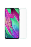 Telbor Samsung Galaxy A40 Nano Cam Ekran Koruyucu Şeffaf Extra Darbe Emici