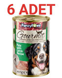 FancyPaws Kuzu Etli Yetişkin Köpek Konserve Maması X 6 Adet