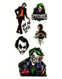 Tattoo Geçici Dövme Vücut Dövmesi 9x19 cm - Joker Renkli