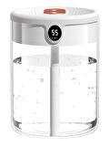 Hava Nemlendirici H2O Çift Püskürtme Portlu 5 Volt Type-C Giriş 750ML Su Hazneli NEMLENDİRİCİ