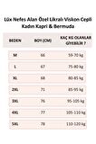 Lüx Nefes Alan Özel Likralı Viskon Cepli Kadın Kapri & Bermuda
