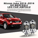 Nissan Juke (2010-2014) Makyajsız Kasa Mercek Led Xenon Uzun - Kısa Çift Renk