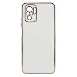 Smcase Xiaomi Redmi Note 10s Kılıf Kamera Korumalı Lazer Bark Silikon