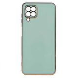 Smcase Samsung Galaxy M12 Kılıf Kamera Korumalı Lazer Bark Silikon