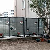 %55 GÖLGELİK 1x200 metre GÖLGE KORUMA TÜLÜ BAHÇE ÇİTİ GÖLGELEME BRANDA TENTE