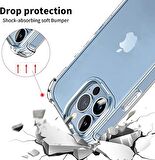 Smcase iPhone 14 Pro Max Kılıf Darbe Korumalı Tpu Silikon