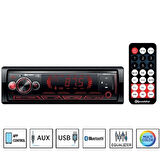 Teyp Roadstar RDM-421BT 4x50 W BT 2 USB Oto Teyp