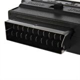 Scart To Rca Skart Tos Av Svideo Çevirici Dönüştürücü Adaptör