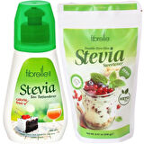 Stevia Tatlandırıcı Seti 2'li  (Sıvı Tatlandırıcı 200 ml + Doğal Tatlandırıcı 240 g)