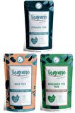 SÜPER BESİNLER 3 LÜ SET (SPİRULİNA, PSYLLİUM, MACA TOZU) 3 * 100 GR