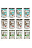 LaVital Tahılsız 3 Çeşit Karma Kedi Konservesi 400 Gr. X 12 Adet