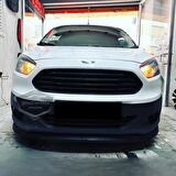 Ford Courier 2014-2023 Uyumlu Üniversal Astra H lip Esnek Ön Lip 2 Parça Tampon Altı Dil Karlık Ön Ek