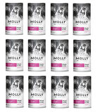 Molly Dana Etli Jöleli Köpek Konservesi 400 Gr X 12 Adet