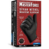 Masterforce Master Force Balık Sırtı Nitril Eldiven 50'li Paket 