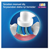 Oral-B D100 Vitality Frozen Özel Seri Çocuklar İçin Ekstra Yumuşak Şarj Edilebilir Diş Fırçası ve Se