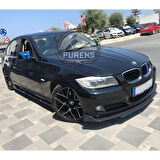 Bmw E90 Uyumlu Brabus Ön Lip 3 Parça Kanatlı Lip