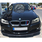 Bmw E90 Uyumlu Brabus Ön Lip 3 Parça Kanatlı Lip