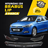 Hyundai I20 2014 Uyumlu Brabus Ön Lip 3 Parça Kanatlı Lip
